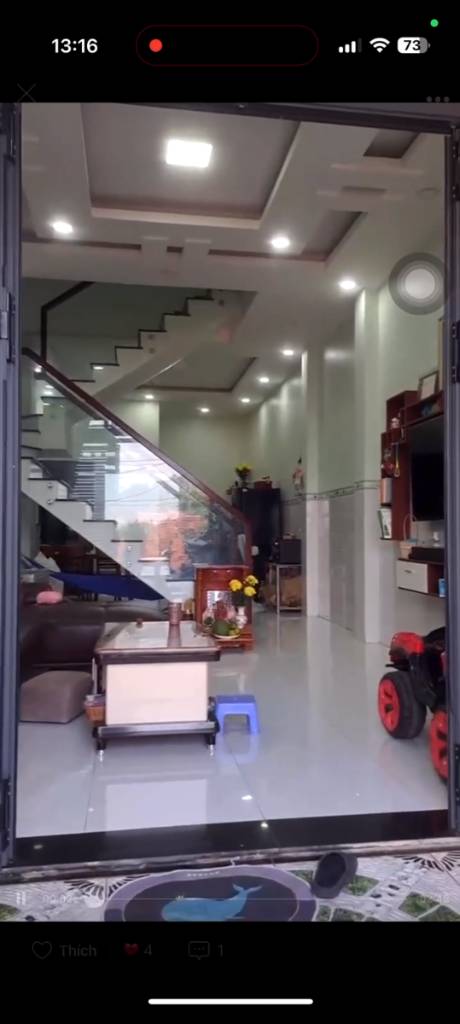 Bán nhà 1 trệt 2 lầu, 57m², đường nhựa 9m, P. Long Phước, TP Thủ Đức – nhà kiên cố, sổ riêng