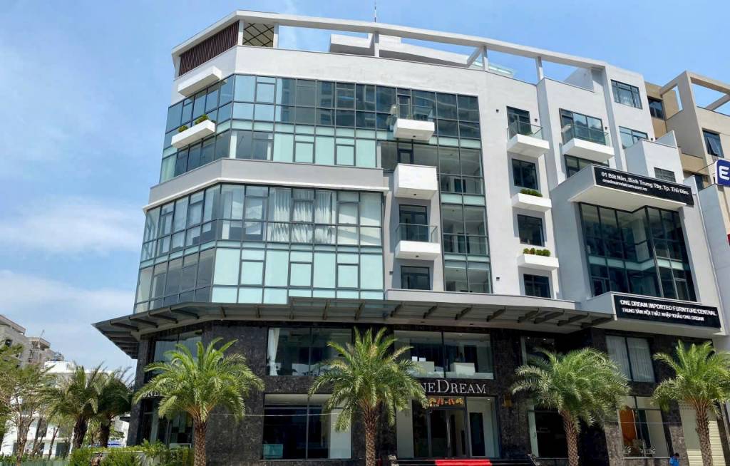 CHO THUÊ TÒA NHÀ GÓC 2MT SỐ 1 BẮT NÀN - ĐẢO KIM CƯƠNG, Q2 - TỔNG 2700M2 - 1 HẦM 7 TẦNG