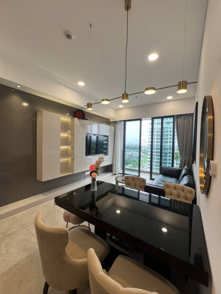 Cho thuê căn hộ cao cấp giá tốt The River Thủ Thiêm_2PN_82m2_Full NT đẹp_View thoáng_Giá chỉ 32tr