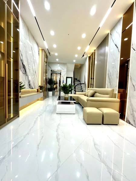 Nhà 6 Tầng Mới Đẹp, Ngõ Ô Tô, Full Nội Thất, An Ninh Đỉnh, Trung Tâm Vĩnh Hưng