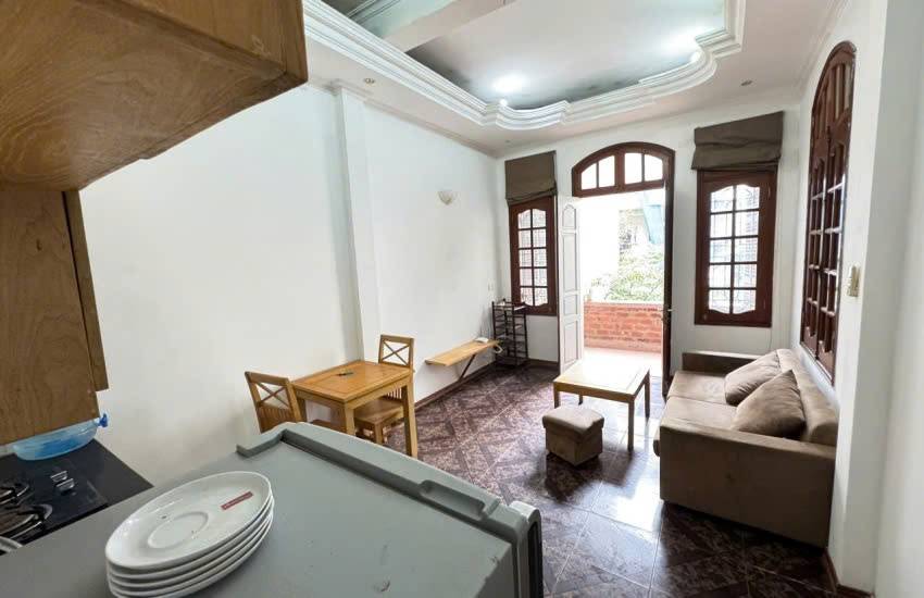 Cho thuê căn hộ dịch vụ tại Ngõ 105 Thụy Khuê, Tây Hồ, Ban công View cực thoáng, chỉ 7 triệu
