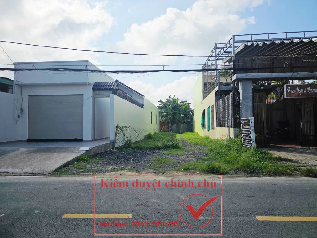 Bán đất mặt tiền Trần Văn Chẩm, Củ Chi, 240m² full thổ, ngay chợ Việt Kiều, sổ hồng riêng, giá 370tr