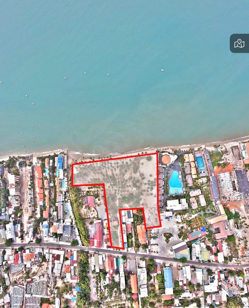 Bán 1.7ha đất mặt biển Mũi Né, Tp Phan Thiết, Bình Thuận, giá tốt