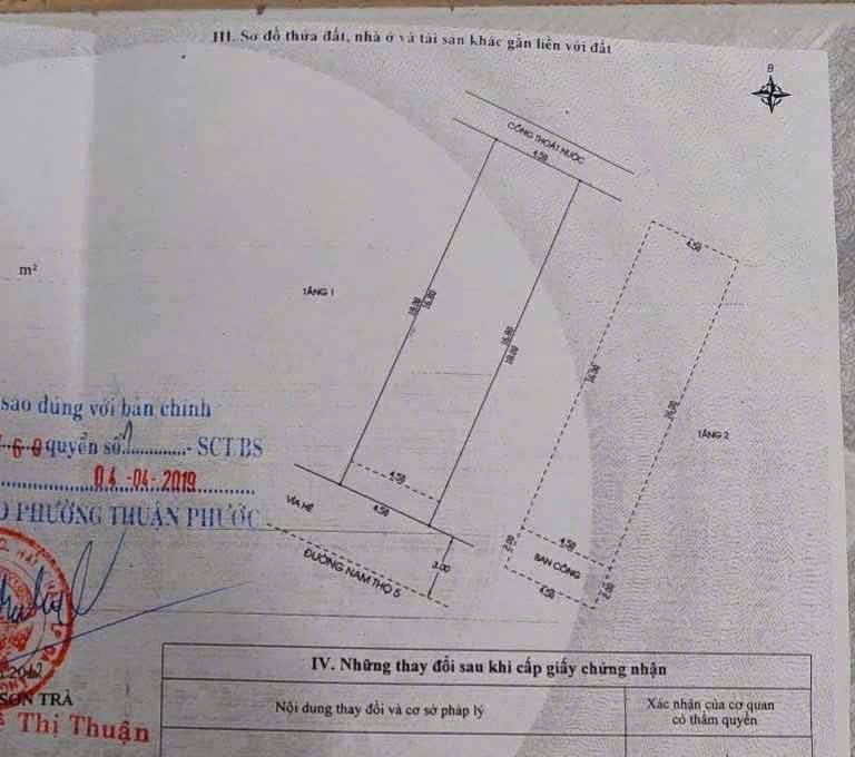 Chính chủ bán nhà 2 tầng MT 5.5m Nam Thọ 5, Sơn Trà – cách biển 400m