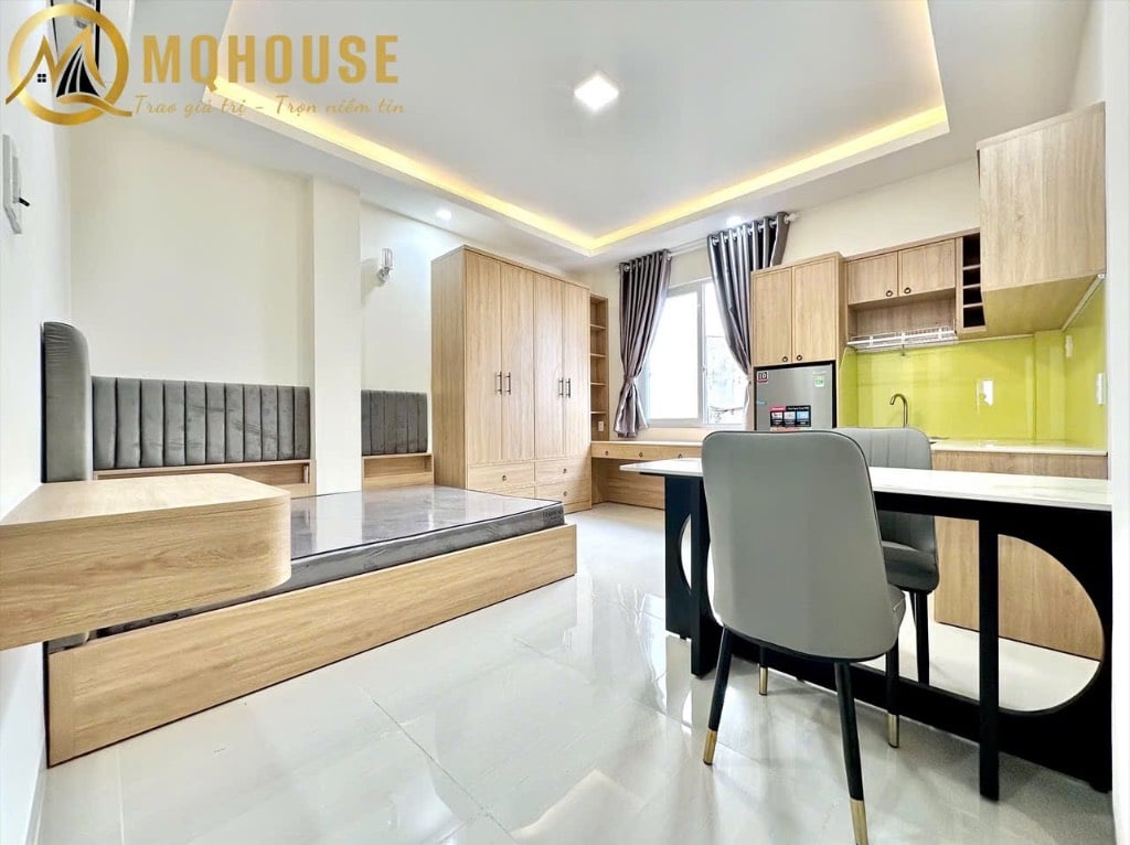 Cho thuê chung cư mini 40m2 Đào Duy Anh, Quận Phú Nhuận, nội thất đầy đủ