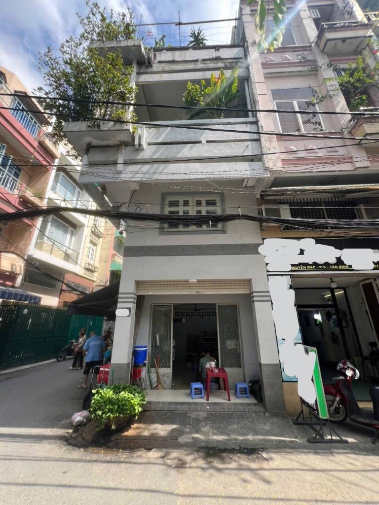Bán gấp nhà 3 mặt tiền, hẻm xe hơi 8m Nguyễn Bặc Quận Tân Bình