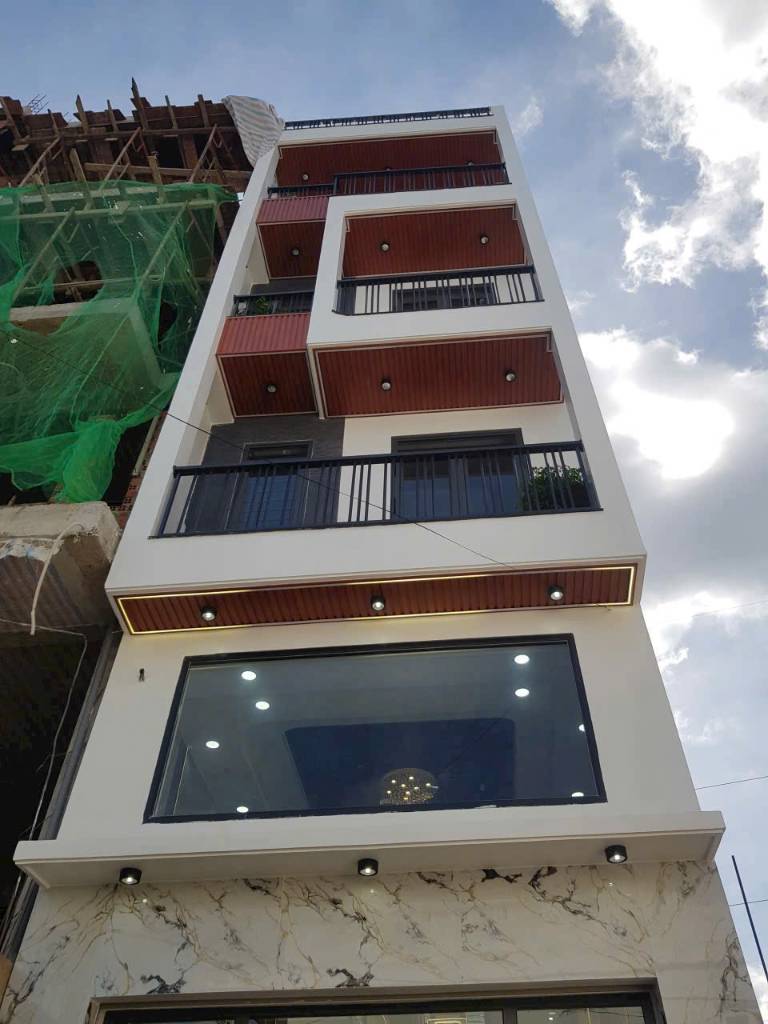 Nhà hẻm đường số 2, Bình Hưng Hòa B, Bình Tân dt 72m2 3 lầu 4pn 5wc giá 6,5 tỷ