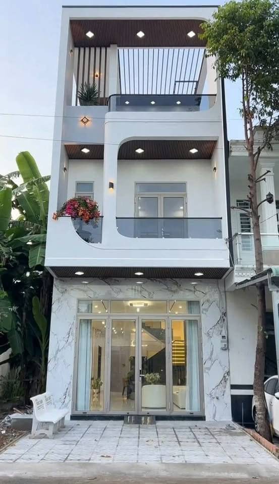 Nhà Long An 105m² giá 2.5 tỷ – Thiết kế nhỏ gọn, không gian ấm cúng