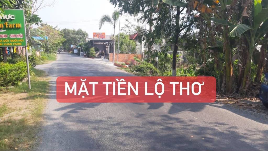 Bán đất mặt tiền Lộ Thơ, Châu Thành, Bến Tre, 1145m2, giá 3 tỷ