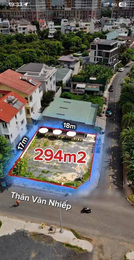 Bán Khuôn Đất Đẹp - Góc 2 Mặt Tiền - View Sông Thân Văn Nhiếp, An Khánh (KDC Văn Minh)