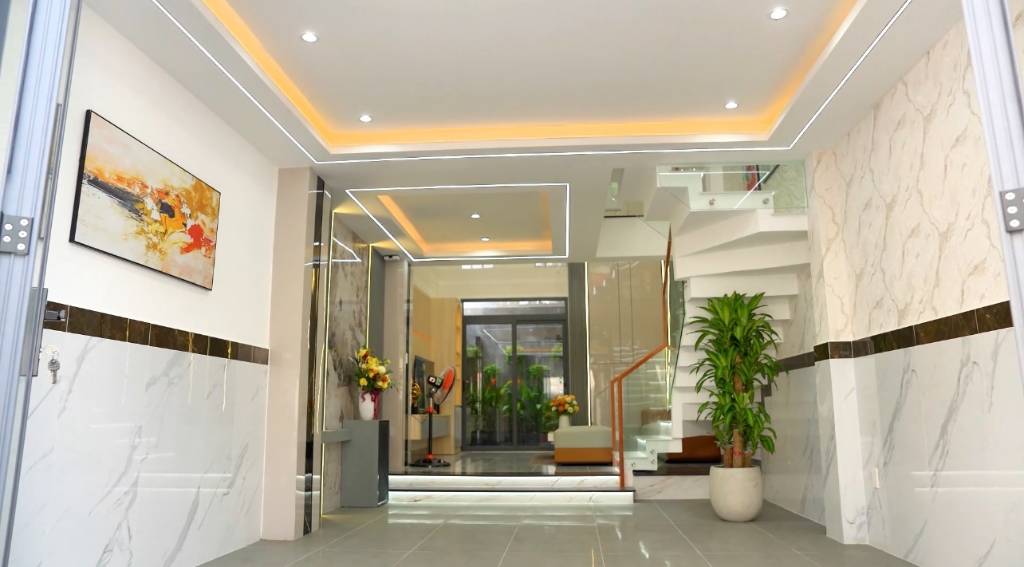 Bán Nhà 3 Lầu Mới Xây DT 4X18M Mặt Tiền Chợ Bà Hom Cũ, Đường Tỉnh Lộ 10, Bình Tân, Giá 5,6 Tỷ