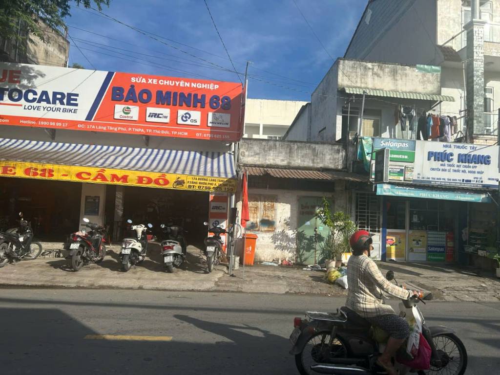 Bán nhà mặt tiền đường Làng Tăng Phú, gần chợ, phường Tăng Nhơn Phú A, TP. Thủ Đức (Q9 cũ)