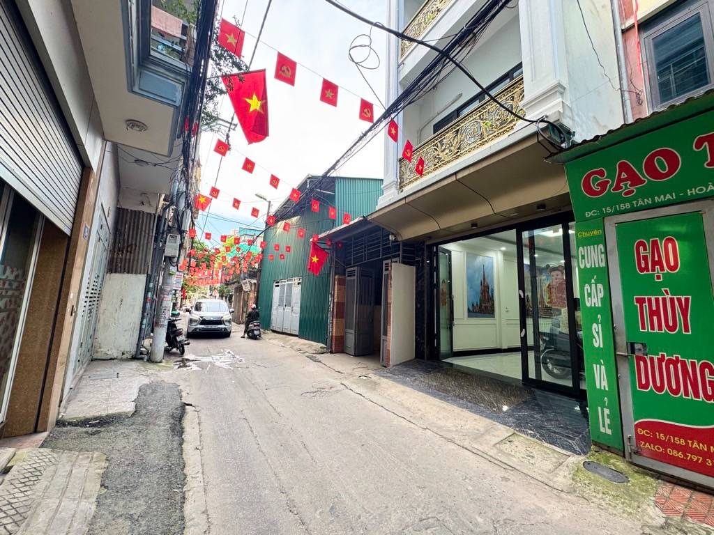 Bán Nhà Tân Mai 6 Tầng Thang Máy Long Lanh 2 Ô Tô Tải Tránh Kinh Doanh Hoàng Mai