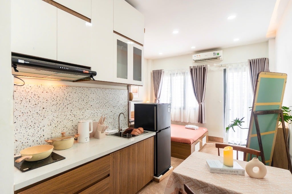 Cho thuê chung cư mini 35m2 Hồng Hà, Tân Bình, tiện ích đầy đủ chỉ 6.5 triệu