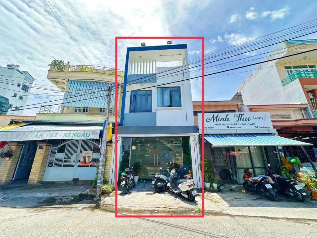 Nhà 3 tầng New 99% - mặt tiền Ngô Đến - Vĩnh Phước - Sát chợ Diệp Minh Tuyền