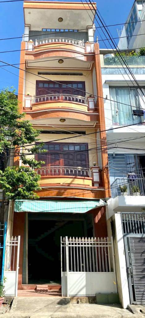 Nhà 4 tầng mặt tiền Chu Văn An, Xương Huân, 7PN, đối diện Tiểu Học Xương Huân 2