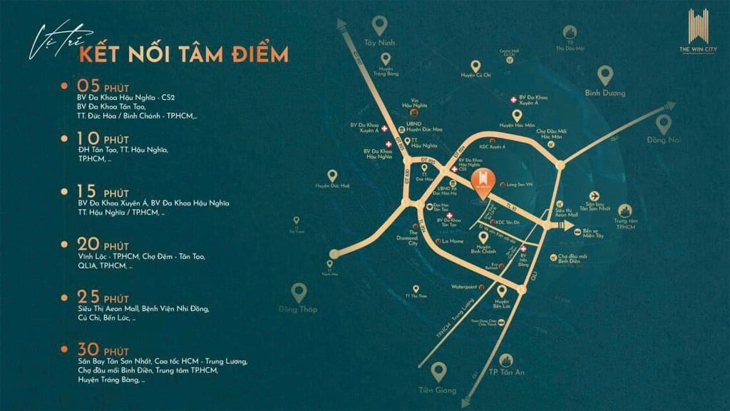 Bán căn hộ The Win City, vị trí đắc địa ngay mặt tiền Tỉnh Lộ 10