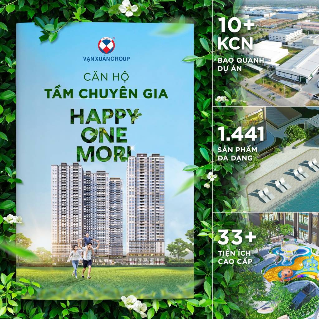 Căn hộ đẹp giá tốt mới hoàn toàn đến từ CĐT Vạn Xuân Group ngay Tp Thuận An, Bình Dương