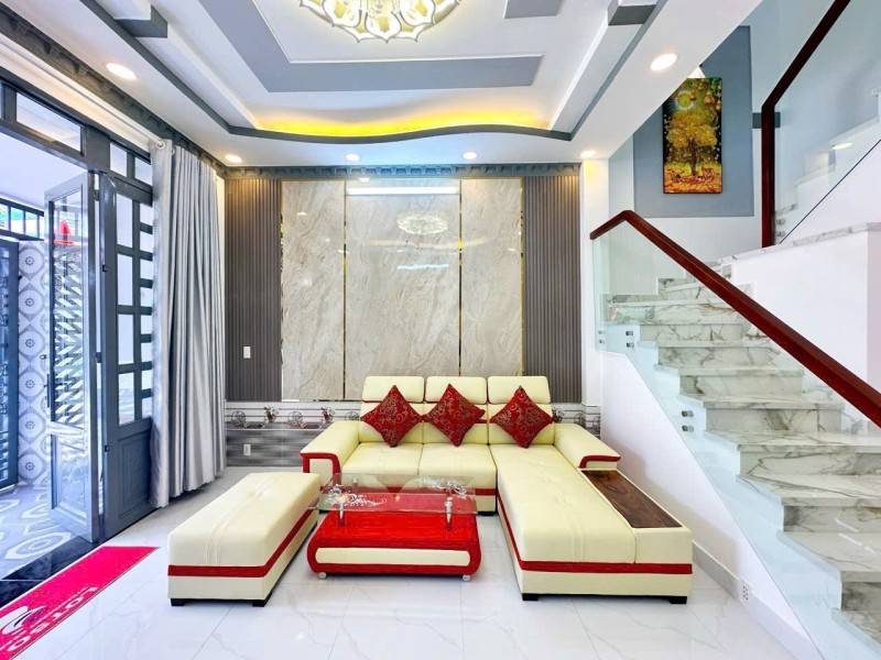 HOT DEAL – NHÀ BÈ, MẶT TIỀN HẺM 6M – FULL NỘI THẤT – 5.38 TỶ