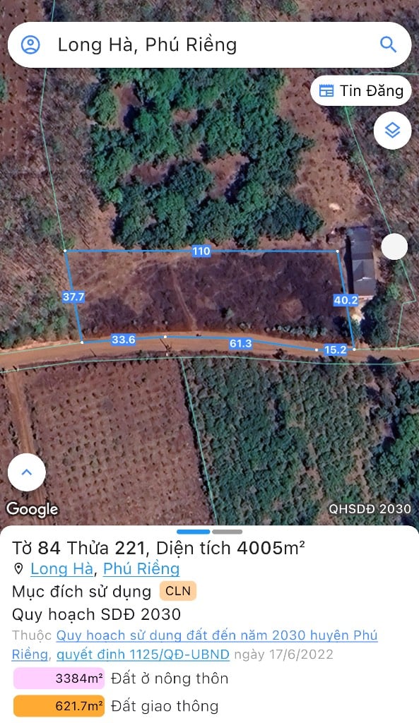 Bán đất đẹp Long Hà, có sẵn 100m² thổ cư, hỗ trợ vay ngân hàng duyệt nhanh