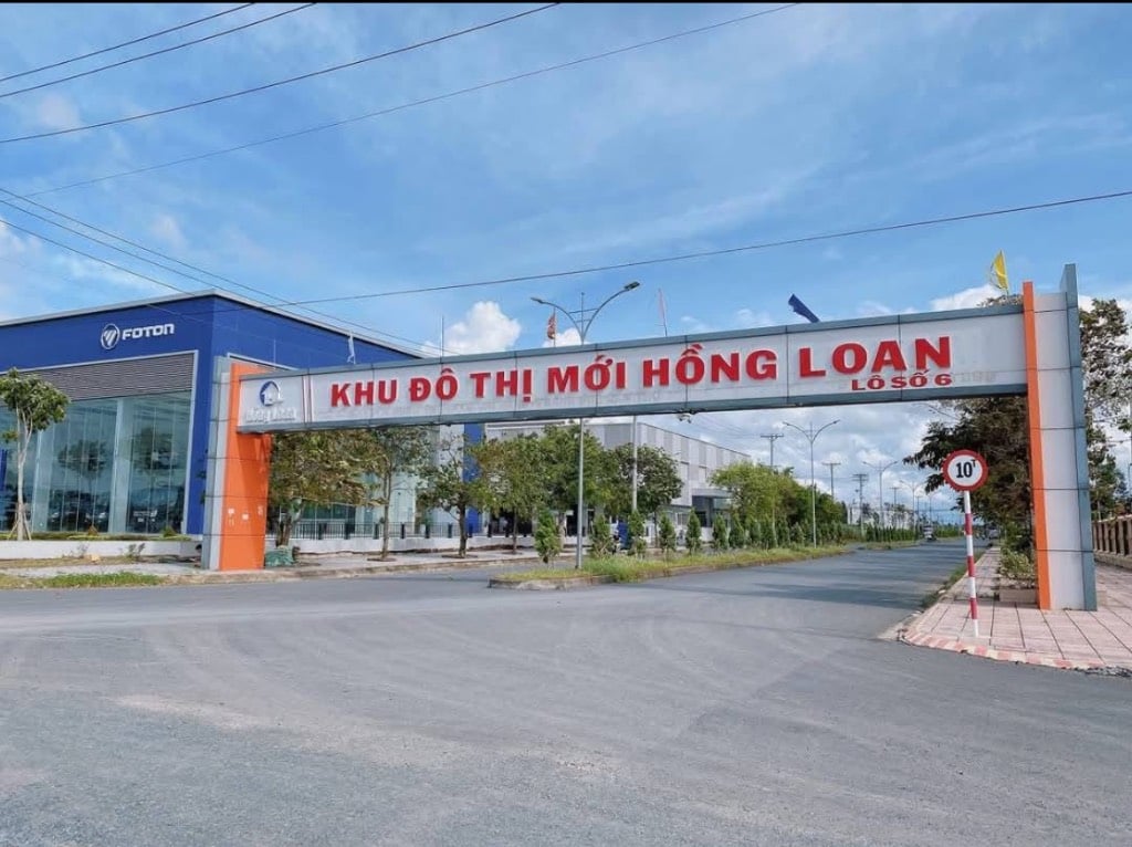 Đất nền siêu rẻ Khu Dân Cư Hồng Loan có sổ hồng hoàn chỉnh