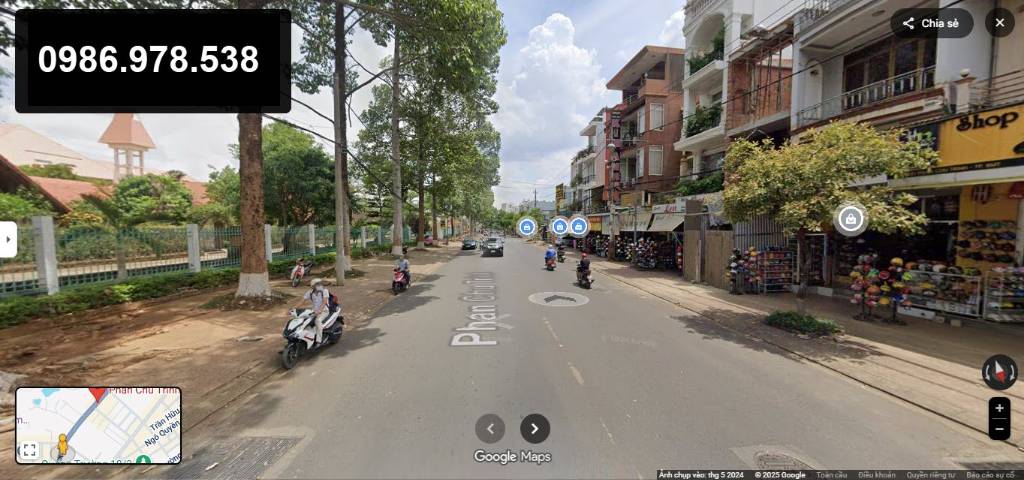 Bán nhà góc 2 mặt tiền đường lớn Phan Chu Trinh, Đắk Lắk, Giá chỉ 14 tỷ