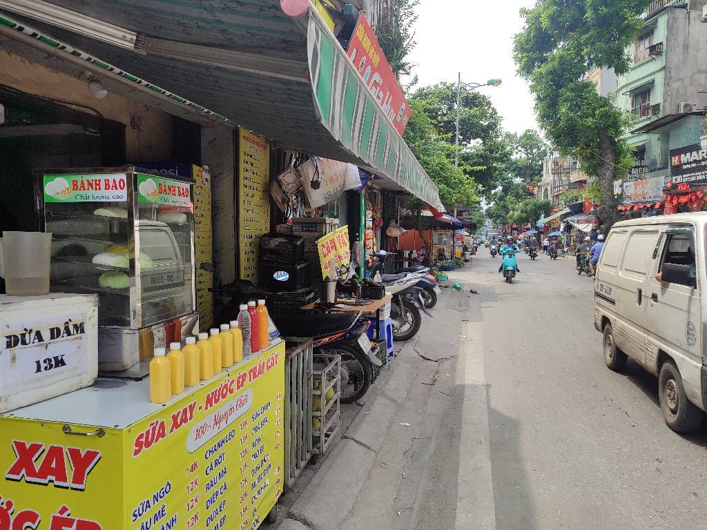 Bán 58M trương định tặng nhà lô góc 1 nhà ra phố hoàng mai
