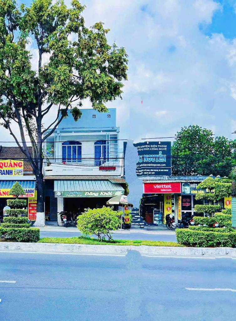 Nhà mặt tiền 23/10, khá gần D30, cách tttp Nha Trang 3km