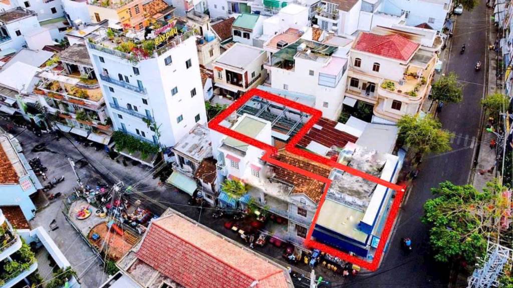 Góc 2 mặt tiền đường Tháp Bà, vị trí đẹp, Cách biển Trần Phú 120m