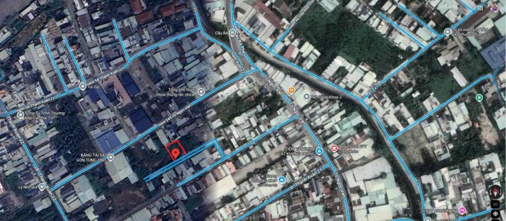 Cần chuyển nhượng lô đất gần đường Tô Ngọc Vân, Quận 12, hẻm xe hơi