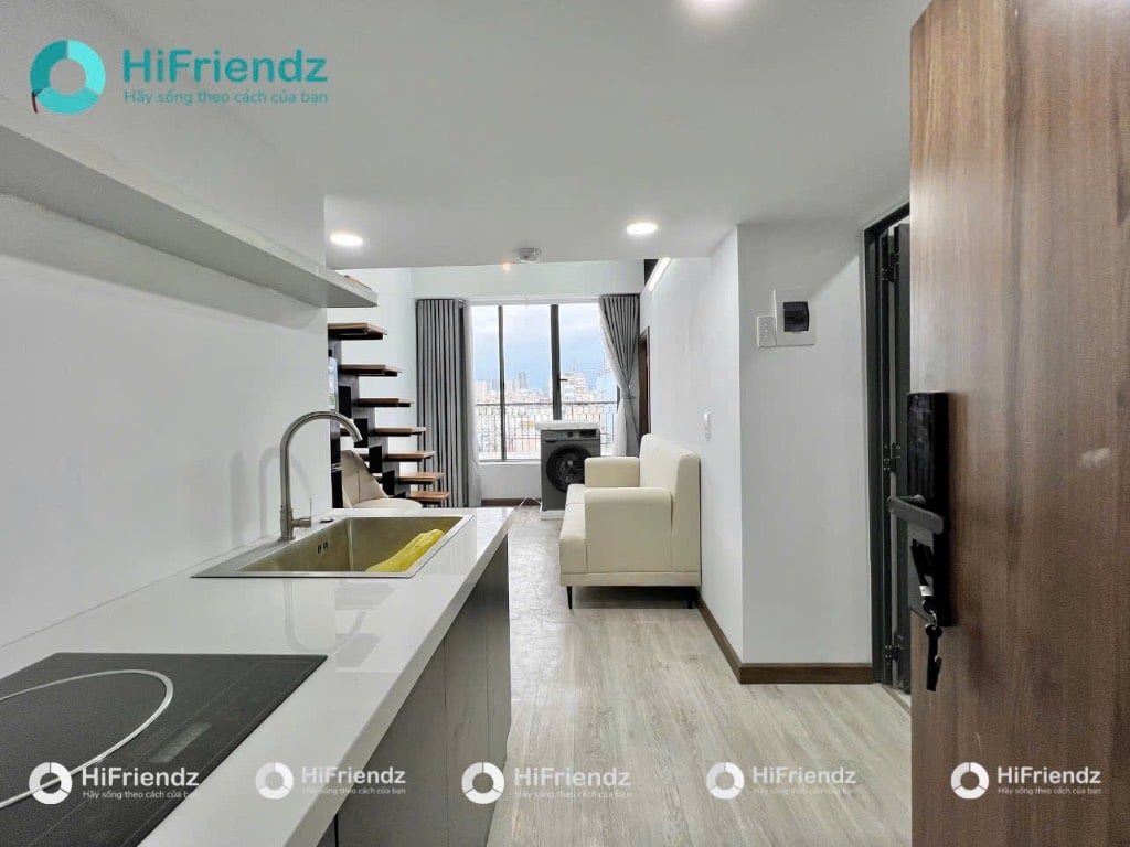 Cho thuê chung cư mini 50m2 Nguyễn Khuyến, Bình Thạnh, tiện nghi đầy đủ