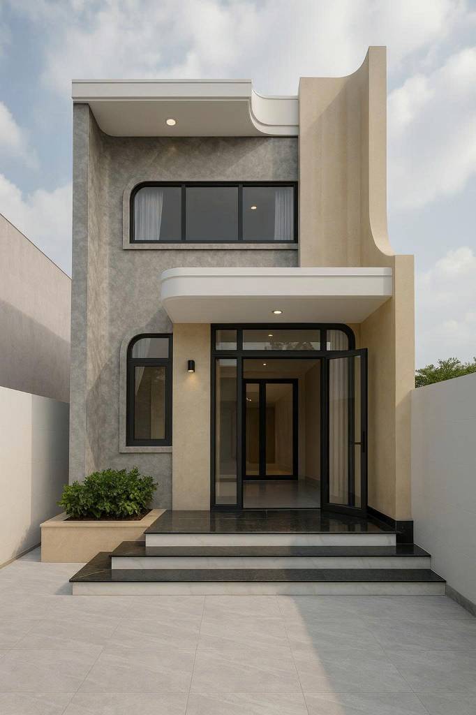 Nhà phố 2 tầng Cần Đước 93m²,2 tỷ 1 ,mt Đinh Đức Thiện,tặng nội thất cao cấp – mt 8m