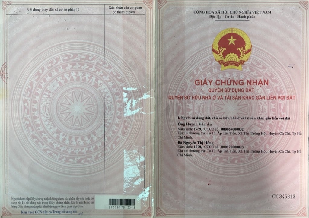 Bán Nhà 3447m2 Đường 29, Huyện Củ Chi, Hồ Chí Minh, Sổ Hồng Đầy Đủ