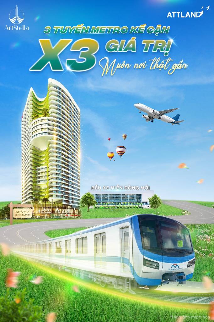 Bán Căn Hộ 1PN ArtStella Đối Diện Bến Xe Miền Đông Mới