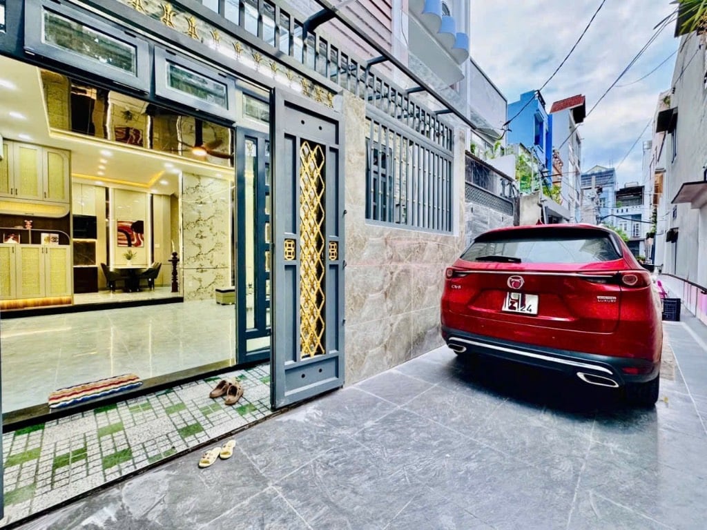 60m2, BÁN NHÀ 4 TẦNG, HXH, THANG MÁY, PHAN HUY ÍCH, P12 GÒ VẤP, 7 TỶ HƠN TL