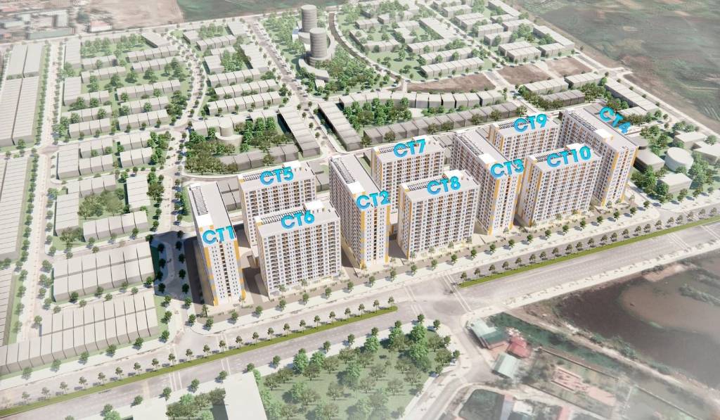 Bán căn hộ NOXH Evergreen Tràng Duệ Hải Phòng, 2 ngủ nhận 6tr-7tr/tháng, đầu tư cho thuê