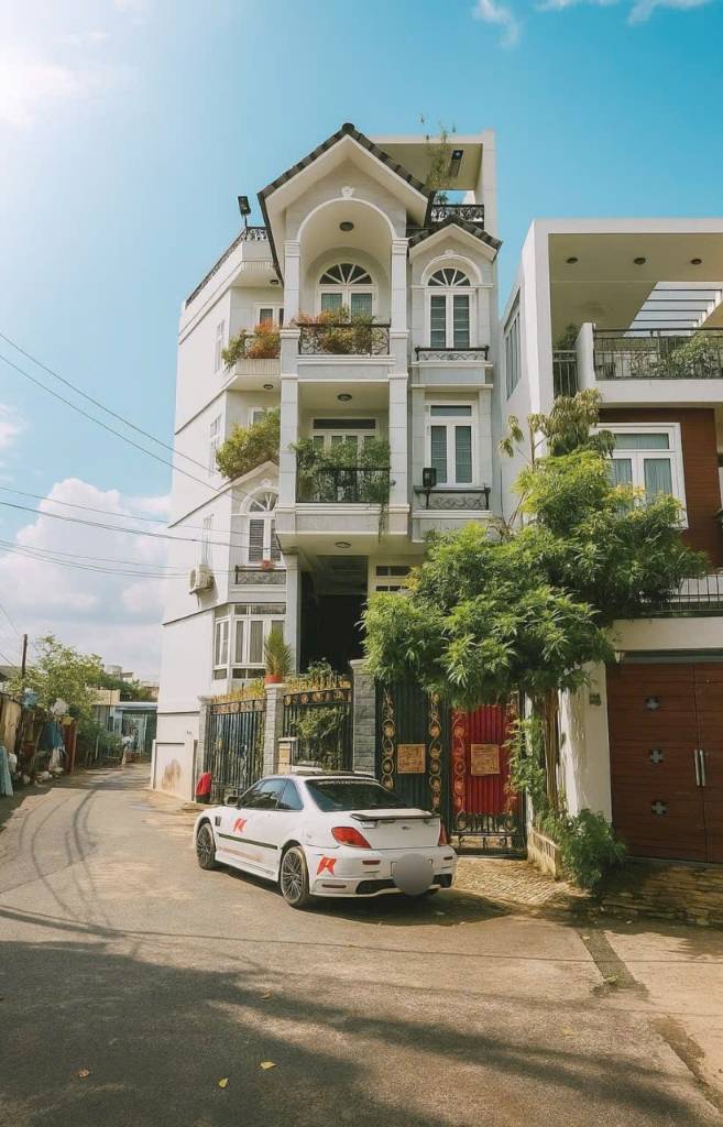 BÁN NHÀ 5 TẦNG GÓC 2 MẶT TIỀN – ĐƯỜNG SỐ 2, Phường THẠNH MỸ LỢI, QUẬN 2 đường ô tô ngang 10m
