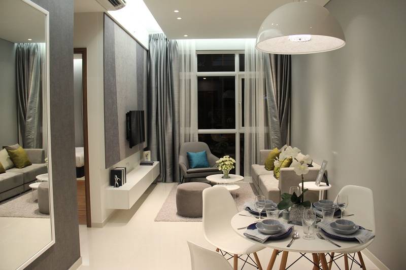 Bán căn hộ 2PN QL1, Bình Chánh, 2 WC, trả góp chỉ 6 triệu SHR