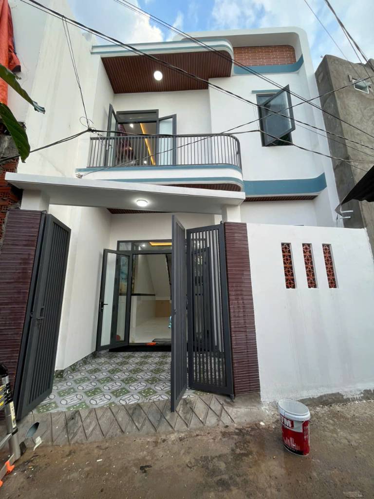 Nhà Tân Vạn, Biên Hoà, 1 lầu 1 trệt, sổ thổ cư, hẻm oto 4 chỗ thông