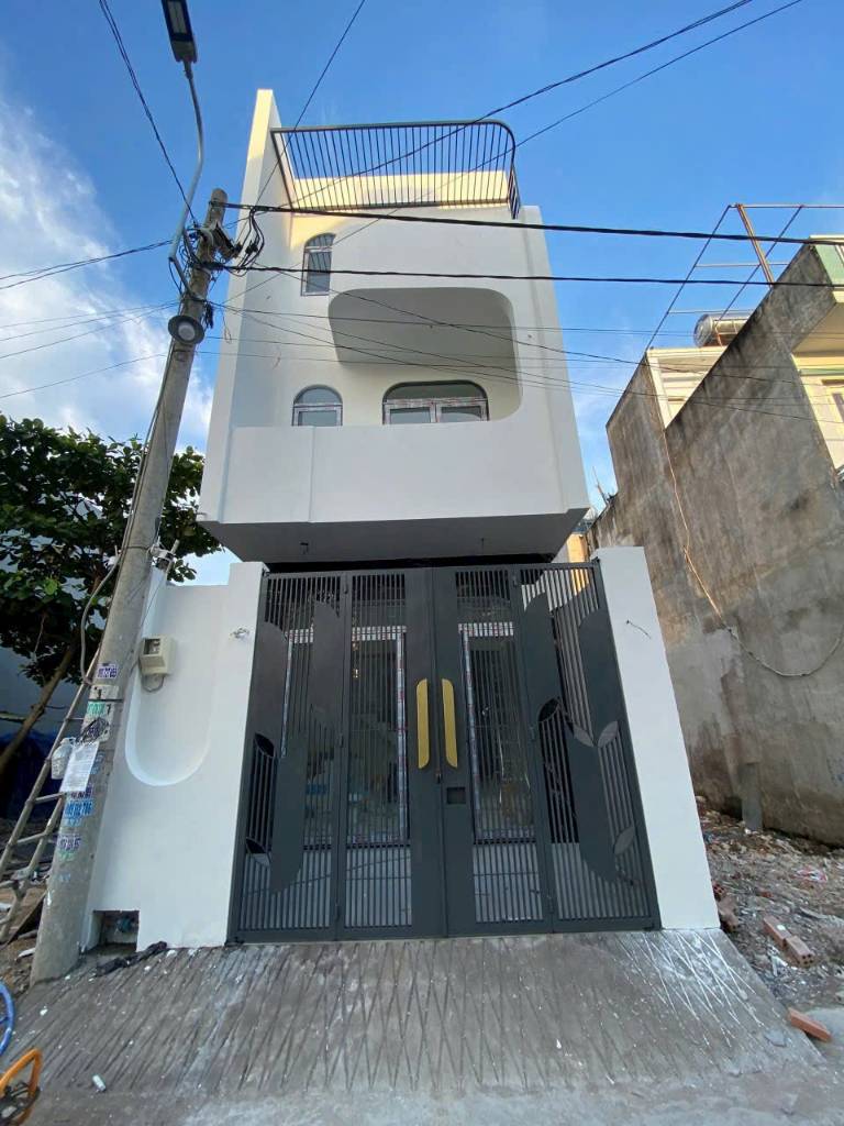 Bán nhà đường số 6, phường Long Bình, Nguyễn Xiển, quận 9, 1 trệt 2 lầu