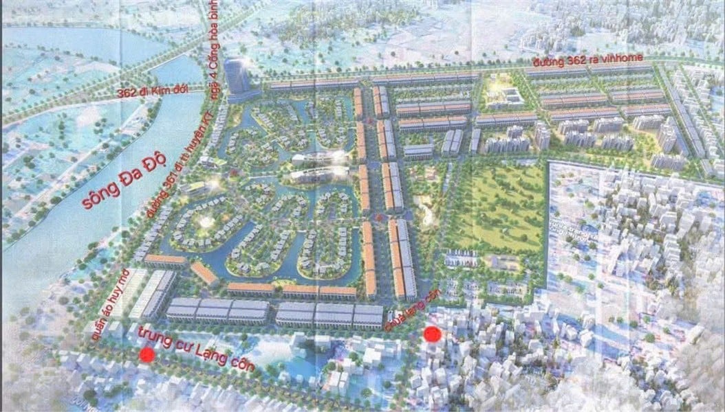 SIÊU PHẨM TRUNG TÂM LÀNG LẠNG CÔN – GẦN DỰ ÁN ĐÔ THỊ MỚI ĐÔNG PHƯƠNG – GIÁ CHỈ 2X TRIỆU/M²