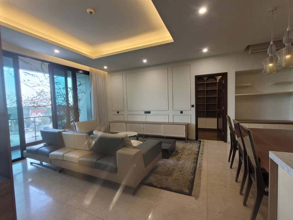 CHO THUÊ GẤP CĂN GÓC CHUNG CƯ D'EDGE - NGUYỄN VĂN HƯỞNG, THẢO ĐIỀN, 188m², 4PN 3WC, VIEW SÔNG, 110tr