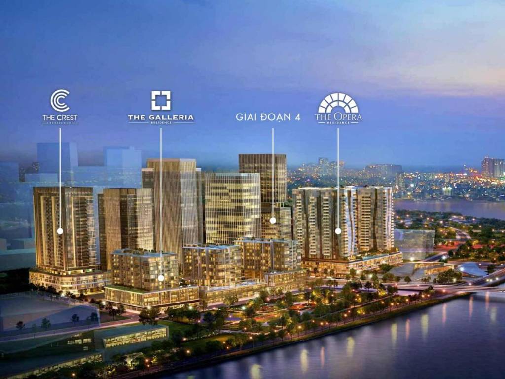 Cho thuê căn hộ The Galleria Metropole Thủ Thiêm, 3pn, 110m², full nội thất, giá 60 triệu/tháng