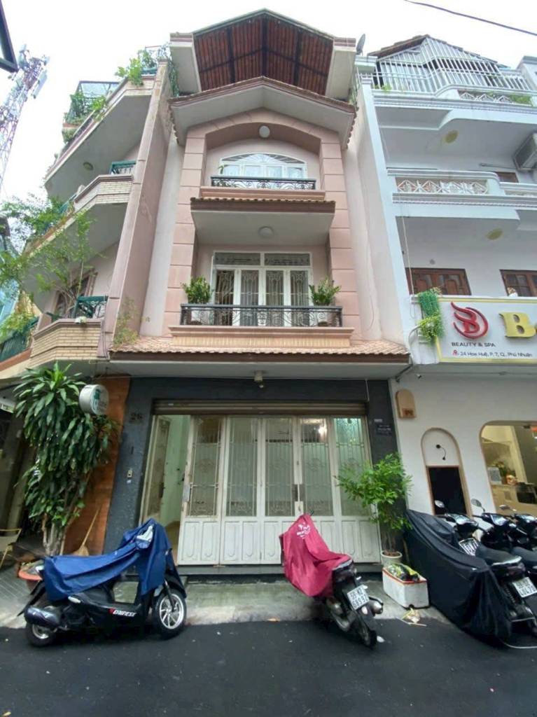 Nhà bán MT Hoa Huệ dt 5x8 trệt 5L giá có nhỉnh 16 tỷ