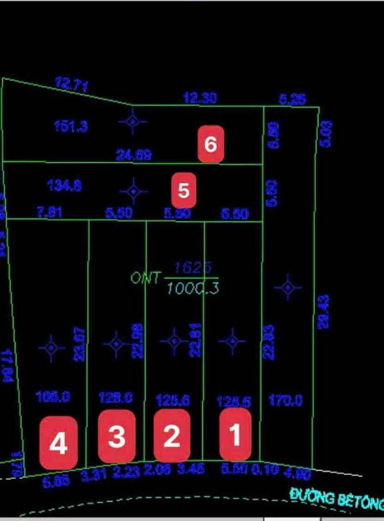 Bán đất 151.3 m2 Thôn Thái Lai, Hòa Nhơn, Hòa Vang, Đà Nẵng, giá 1.6 tỷ
