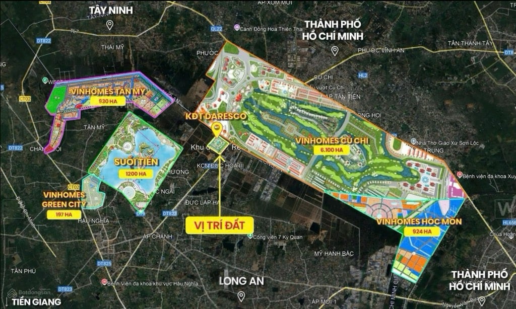 Bán 2 lô đất liền kề Khu đô thị Daresco, sát trục Vành Đai 4, giá siêu hot, chỉ 1,25 tỷ/lô