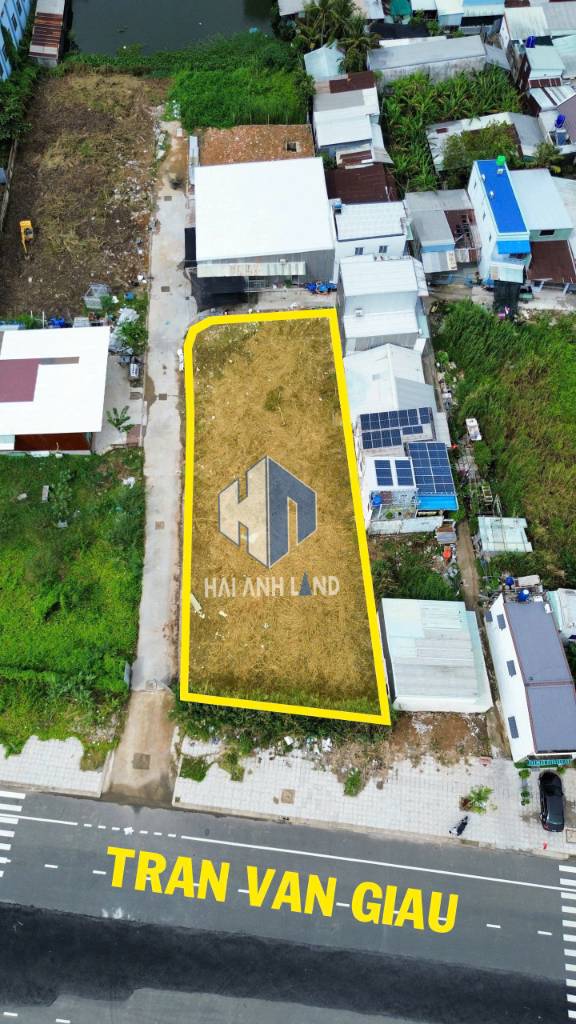 Bán đất nền Trần Văn Giàu, đối diện trụ sở công an Tỉnh, 3 mặt tiền, diện tích 1150m², giá tốt