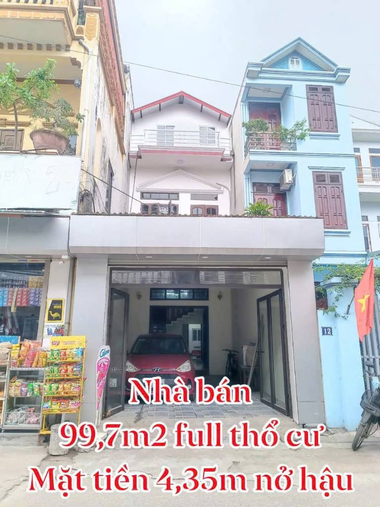 Bán nhà mặt tiền Đại Mạch, Đông Anh, 2,5 tầng 99,3m², tiện kinh doanh, giá 15,6 tỷ