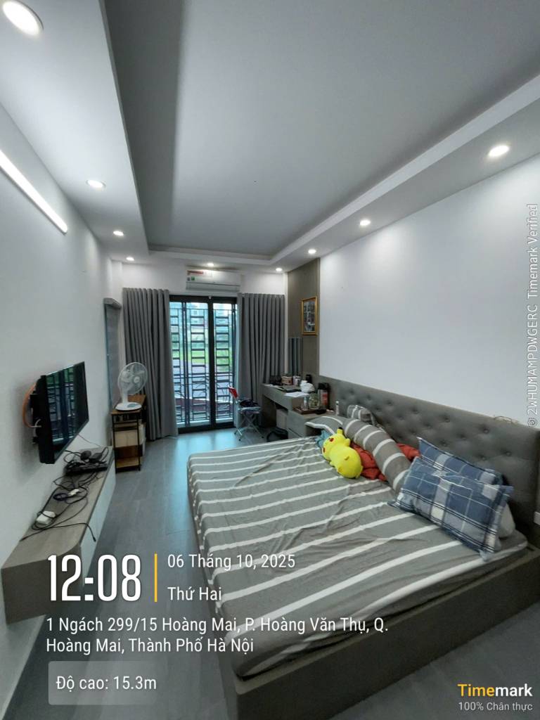 Chính chủ cho thuê Nhà riêng mới 5 tầng, 3PN, 3WC, full tiện nghi, hướng Nam, mặt tiền 3.2m