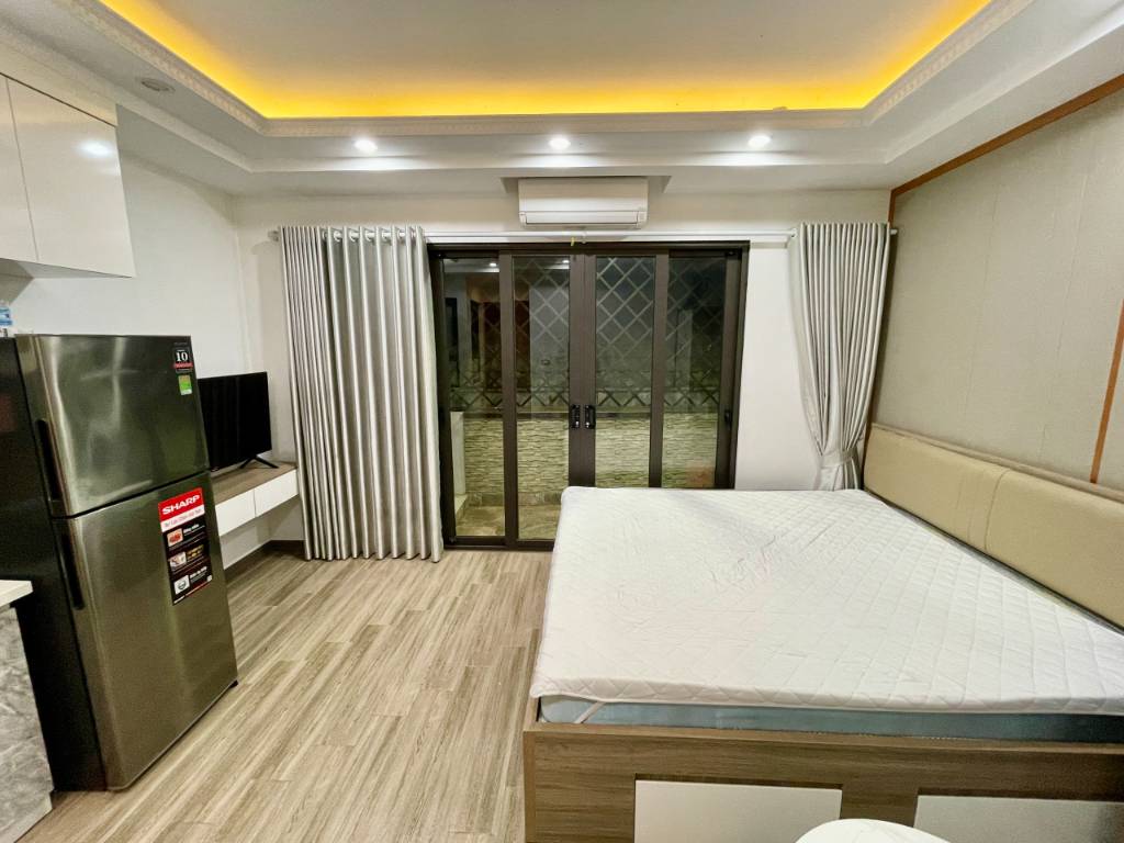 Cho thuê Căn CCMN tại Số 61C, Ngõ 193 Trích Sài, Bưởi, Tây Hồ, View hồ cực Chill, Chỉ 6.5tr